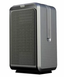 1000W Cool Warm Dual-Purpose Electric Heater, Portable Home Office Smart Air Heater, Silent Shaking Head, Remote Control, EU Plug - Black