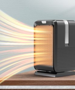 1000W Cool Warm Dual-Purpose Electric Heater, Portable Home Office Smart Air Heater, Silent Shaking Head, Remote Control, EU Plug - Black -Room 1000W Cool Warm Dual Purpose Electric Heater Black 517912 3