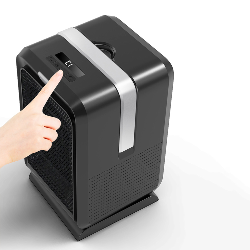 1000W Cool Warm Dual-Purpose Electric Heater, Portable Home Office Smart Air Heater, Silent Shaking Head, Remote Control, EU Plug - White 1000W Cool Warm Dual-Purpose Electric Heater, Portable Home Office Smart Air Heater, Silent Shaking Head, Remote Control, EU Plug - White -Room 1000W Cool Warm Dual Purpose Electric Heater White 517913 5