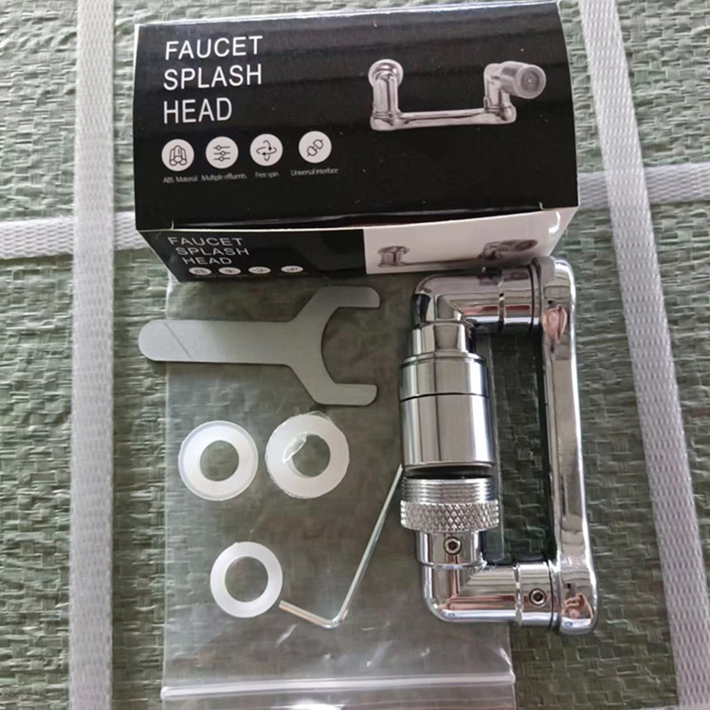 1080-degree Rotating Mechanical Arm Universal Faucet Extender, Bathroom Faucet Splash Head, Single Water Outlet 1080-degree Rotating Mechanical Arm Universal Faucet Extender, Bathroom Faucet Splash Head, Single Water Outlet -Room 1080 degree Rotating Mechanical Arm Universal Faucet Splash Head 517995 5