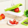 14 Pieces Multifunctional Vegetable Cutter Slicer Dicer 1 14 Pieces Multifunctional Vegetable Cutter Slicer Dicer -Room 14 Pieces Multifunctional Vegetable Slicer 480327 0