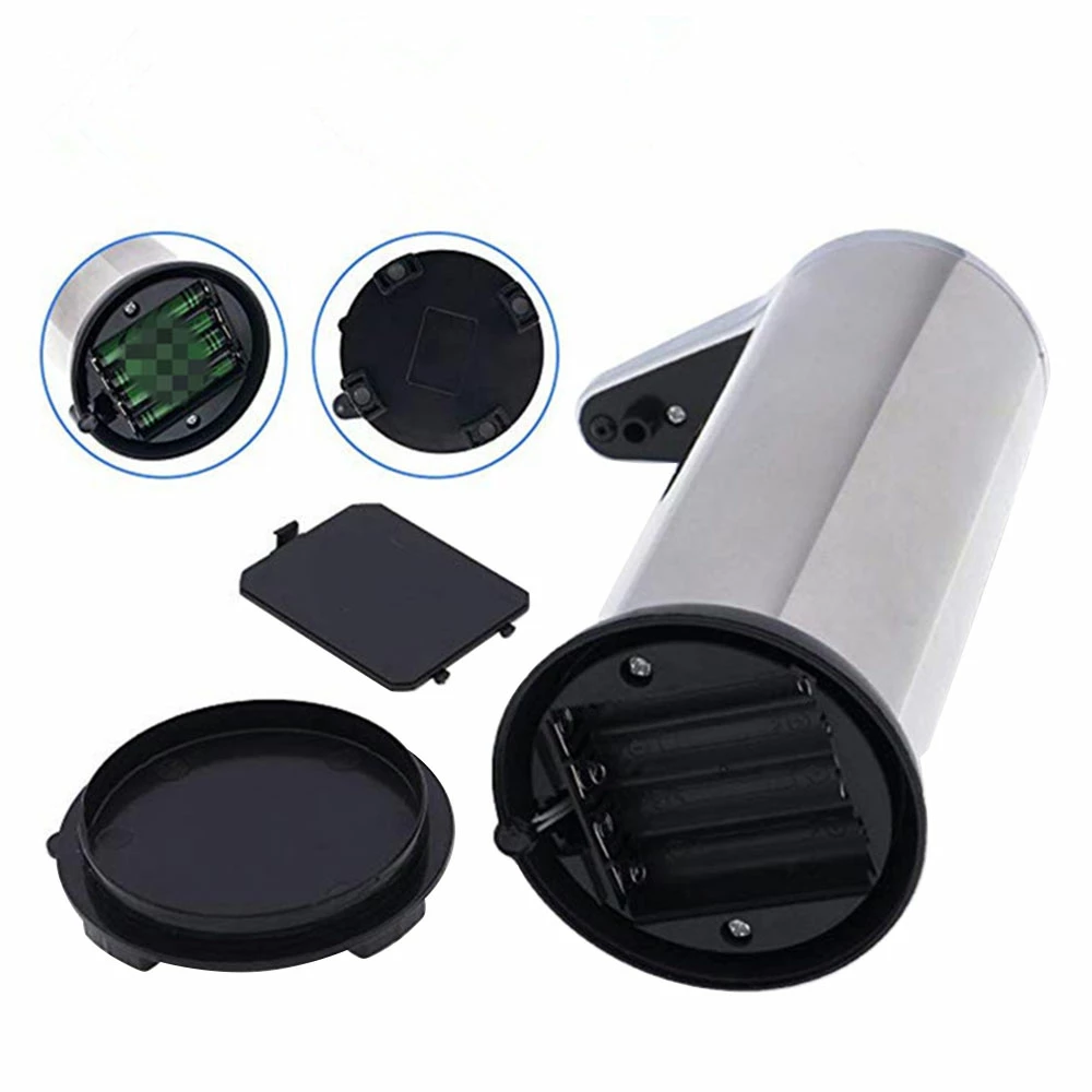 250ML Stainless Automatic Infrared Sensor Hand Sanitizer Soap Dispenser - Silver - Image 5