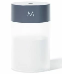 260ML Air Humidifier Ultrasonic Mini Aromatherapy Diffuser Portable Sprayer USB Essential Oil Atomizer LED Lamp - Gray