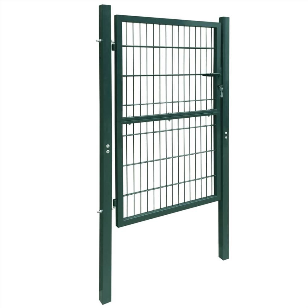 2D Fence Gate (Single) Green 106 x 210 cm 2D Fence Gate (Single) Green 106 X 210 Cm -Room 2D Fence Gate Single Green 106 x 210 cm 453366 1