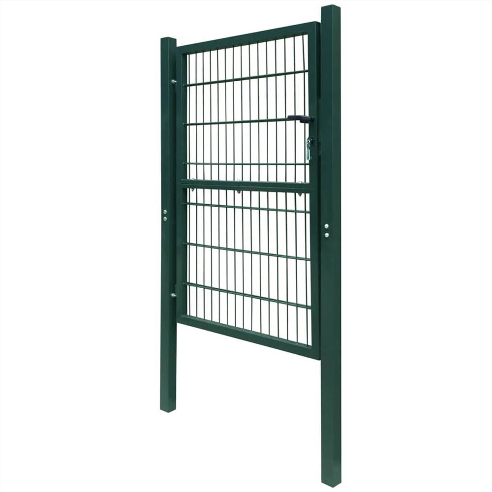 2D Fence Gate (Single) Green 106 x 210 cm 2D Fence Gate (Single) Green 106 X 210 Cm -Room 2D Fence Gate Single Green 106 x 210 cm 453366 2