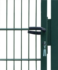 2D Fence Gate (Single) Green 106 X 210 Cm 5 2D Fence Gate (Single) Green 106 X 210 Cm -Room 2D Fence Gate Single Green 106 x 210 cm 453366 3