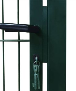 2D Fence Gate (Single) Green 106 X 210 Cm 7 2D Fence Gate (Single) Green 106 X 210 Cm -Room 2D Fence Gate Single Green 106 x 210 cm 453366 5