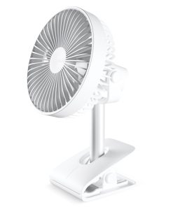 JISULIFE F7B Portable Fan For Home Office Desk Table Clip Fan 4000mAh Battery Usb Rechargeable Silent Fans Ventiladores