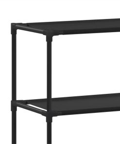 3-Tier Storage Rack Over Toilet Black 53x28x169 Cm -Room 3 Tier Storage Rack over Toilet Black 53x28x169 cm 448045 5