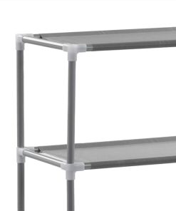 3-Tier Storage Rack Over Toilet Silver 53x28x169 Cm 7 3-Tier Storage Rack Over Toilet Silver 53x28x169 Cm -Room 3 Tier Storage Rack over Toilet Silver 53x28x169 cm 439677 5