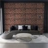 3D Wall Panels With Dark Brown Brick Design 10 Pcs EPS 1 3D Wall Panels With Dark Brown Brick Design 10 Pcs EPS -Room 3D Wall Panels with Dark Brown Brick Design 10 pcs EPS 499998 0