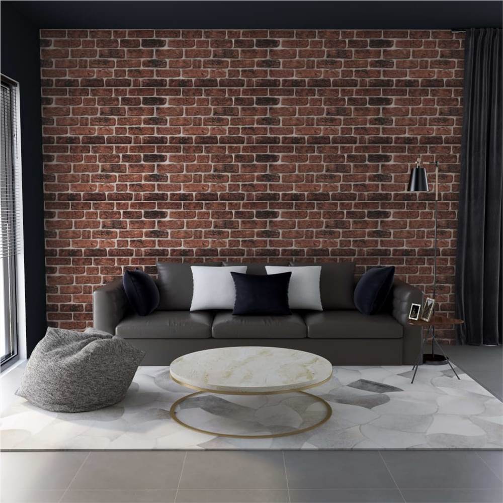 3D Wall Panels with Dark Brown Brick Design 10 pcs EPS 3D Wall Panels With Dark Brown Brick Design 10 Pcs EPS -Room 3D Wall Panels with Dark Brown Brick Design 10 pcs EPS 499998 0