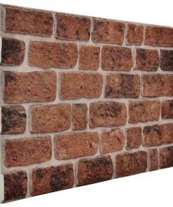 3D Wall Panels With Dark Brown Brick Design 10 Pcs EPS 4 3D Wall Panels With Dark Brown Brick Design 10 Pcs EPS -Room 3D Wall Panels with Dark Brown Brick Design 10 pcs EPS 499998 2