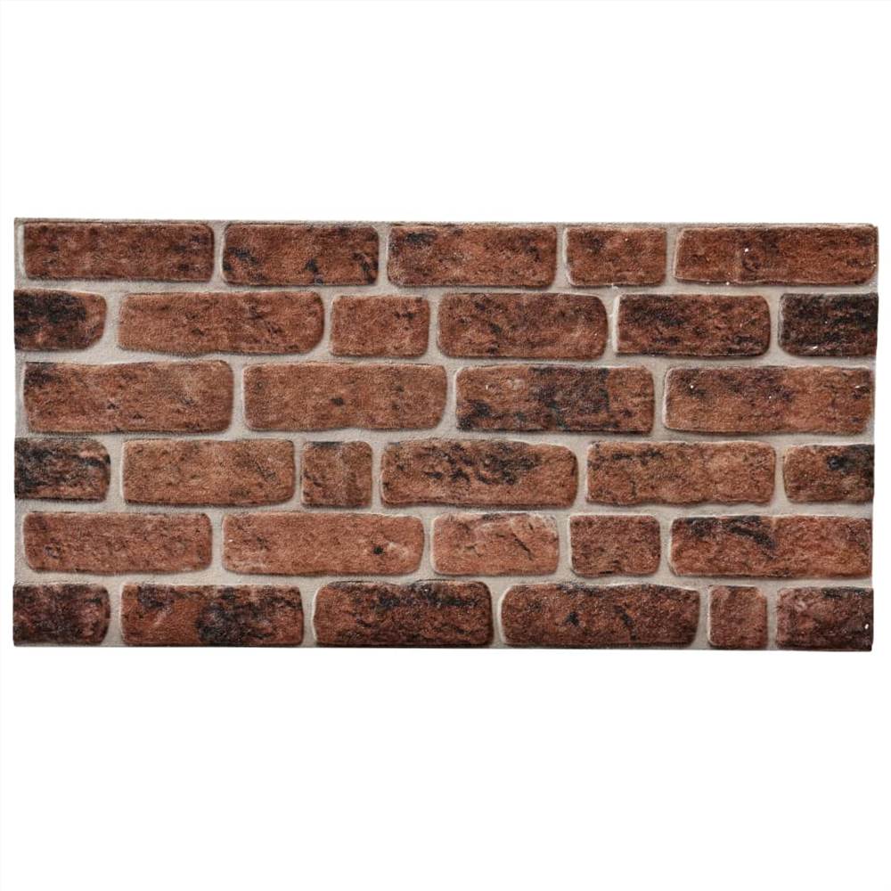 3D Wall Panels with Dark Brown Brick Design 10 pcs EPS 3D Wall Panels With Dark Brown Brick Design 10 Pcs EPS -Room 3D Wall Panels with Dark Brown Brick Design 10 pcs EPS 499998 3