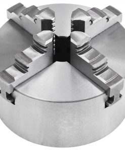 4 Jaw Self-Centering Lathe Chuck 125 Mm Steel -Room 4 Jaw Self Centering Lathe Chuck 125 mm Steel 448287 2