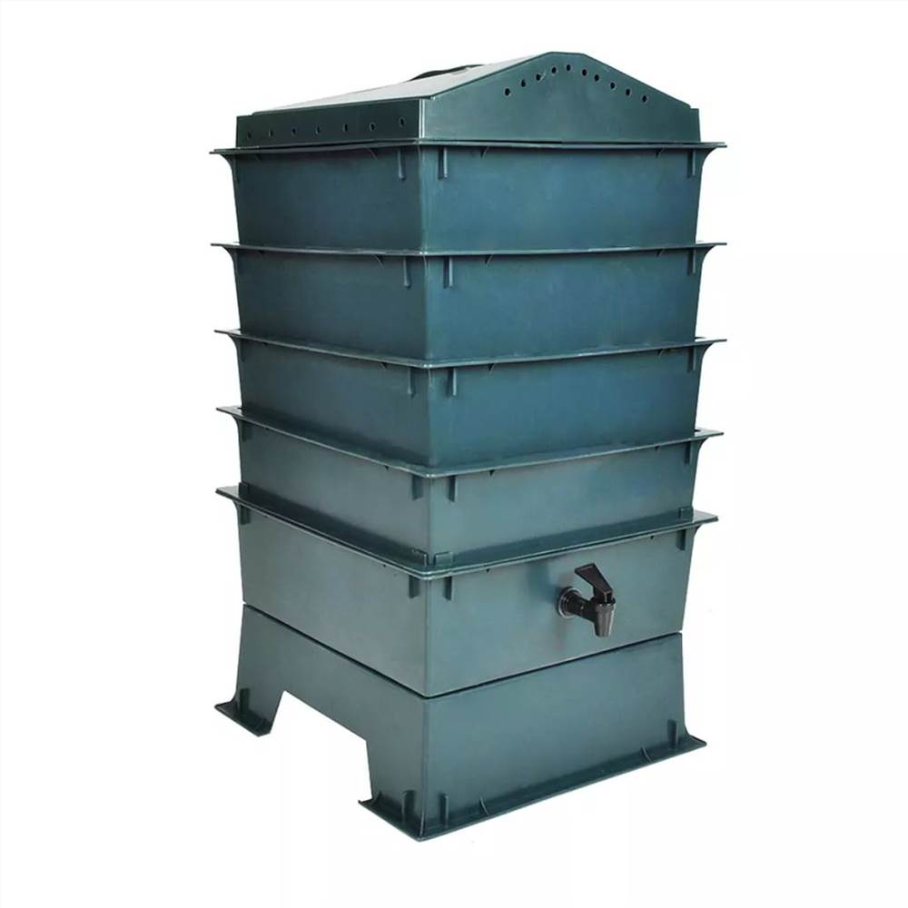 4-Tray Worm Factory 42x42x60 cm 4-Tray Worm Factory 42x42x60 Cm -Room 4 Tray Worm Factory 42x42x60 cm 450642 0