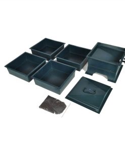 4-Tray Worm Factory 42x42x60 Cm 4 4-Tray Worm Factory 42x42x60 Cm -Room 4 Tray Worm Factory 42x42x60 cm 450642 2