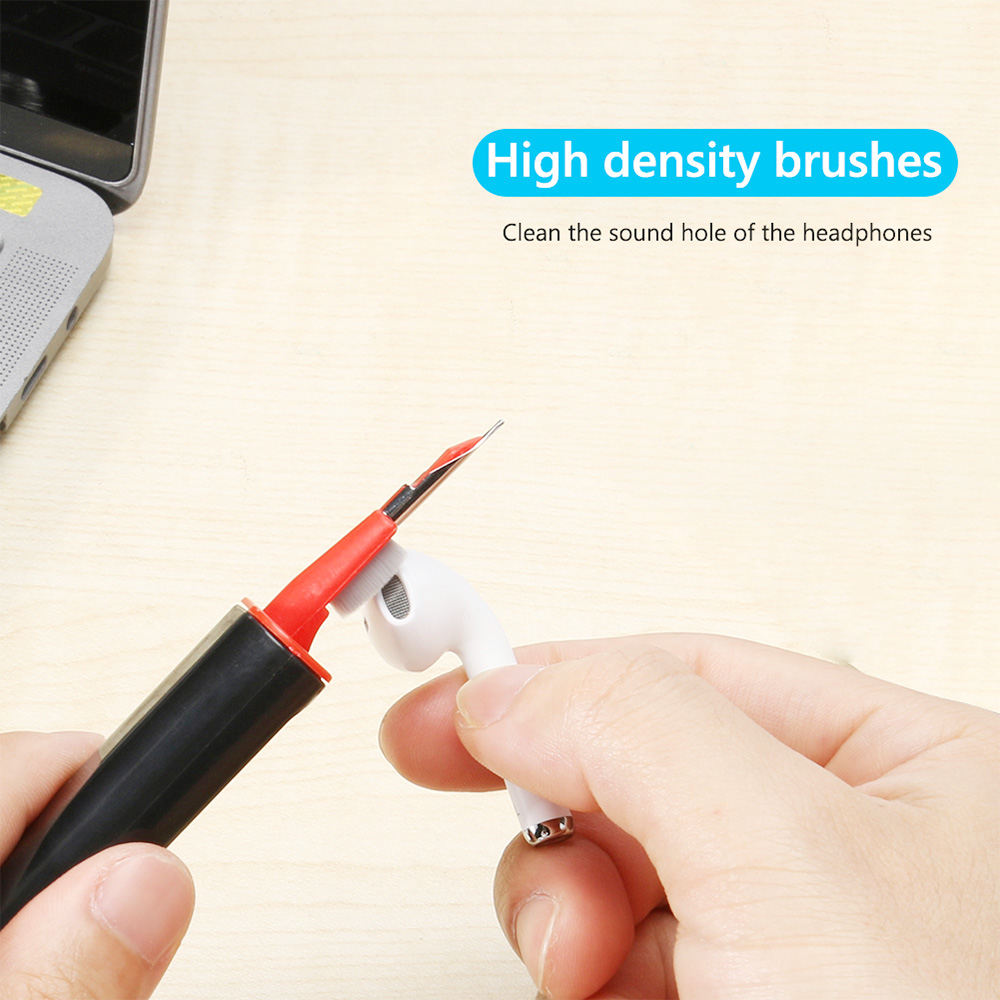 4 in 1 Bluetooth Earphone Cleaning Pen Kit, Telescopic Pen Computer Keyboard Cleaning Brush Dust Remover - Red 4 In 1 Bluetooth Earphone Cleaning Pen Kit, Telescopic Pen Computer Keyboard Cleaning Brush Dust Remover - Red -Room 4 in 1 Bluetooth Earphone Cleaning Pen Kit Red 508969 1