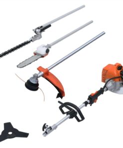4-in-1 Petrol Garden Multi-tool Set With 52 Cc Engine