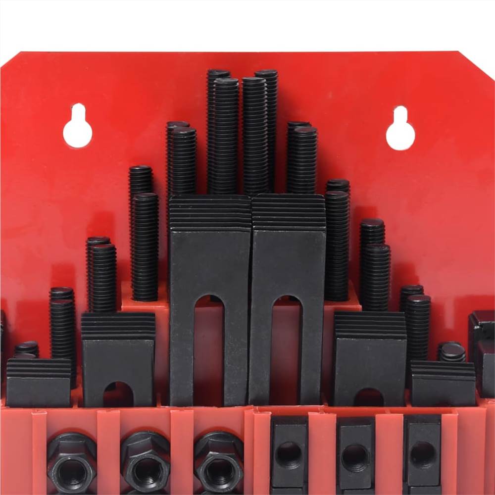 58 Pieces Clamping Set Steel T Slot M12 58 Pieces Clamping Set Steel T Slot M12 -Room 58 Pieces Clamping Set Steel T Slot M12 450184 3