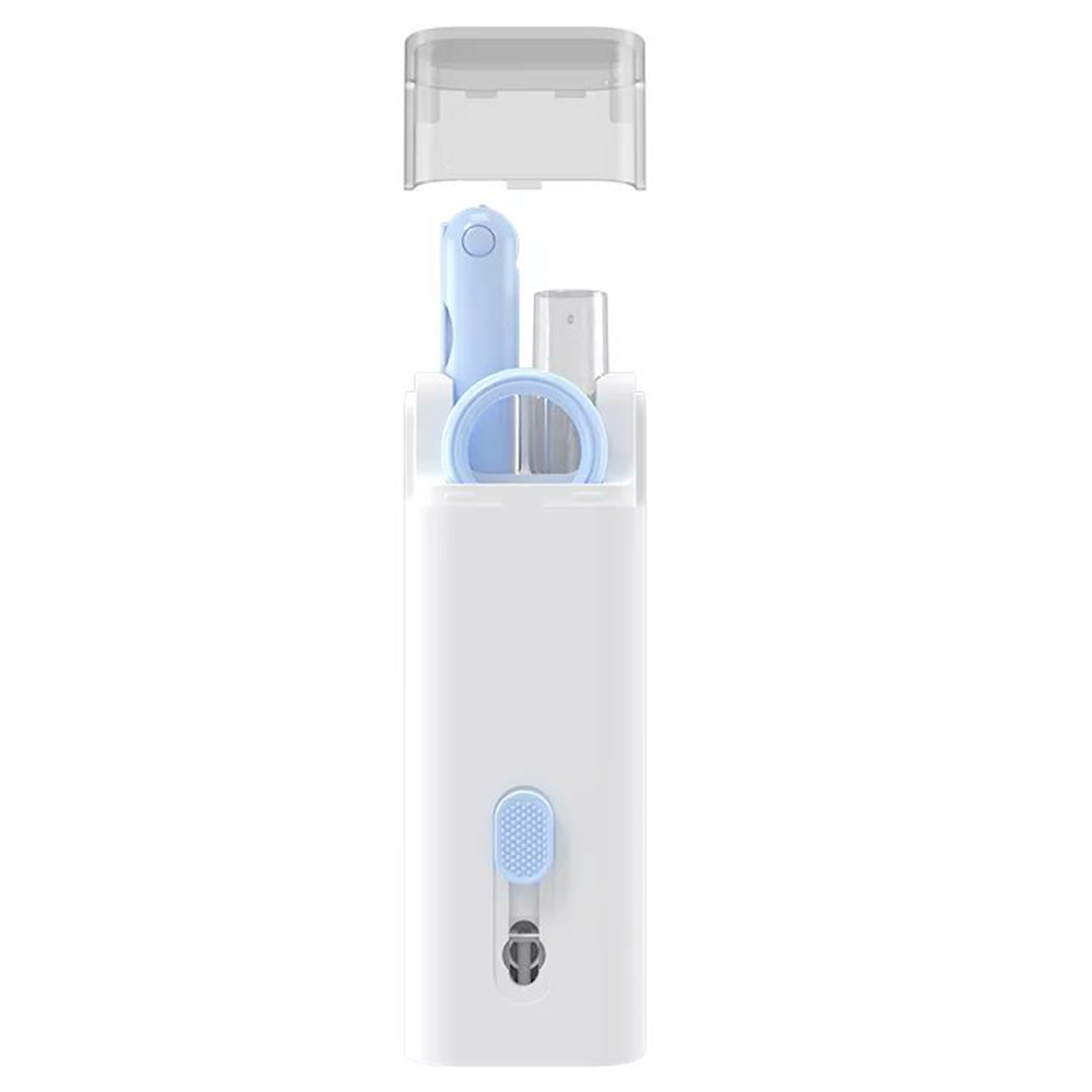 7 in 1 Computer Keyboard Cleaner Brush Kit, Earphone Cleaning Pen Keycap Puller Dust Remover Tool Kit - Blue 7 In 1 Computer Keyboard Cleaner Brush Kit, Earphone Cleaning Pen Keycap Puller Dust Remover Tool Kit - Blue -Room 7 in 1 Computer Keyboard Cleaner Brush Kit Blue 508968 0