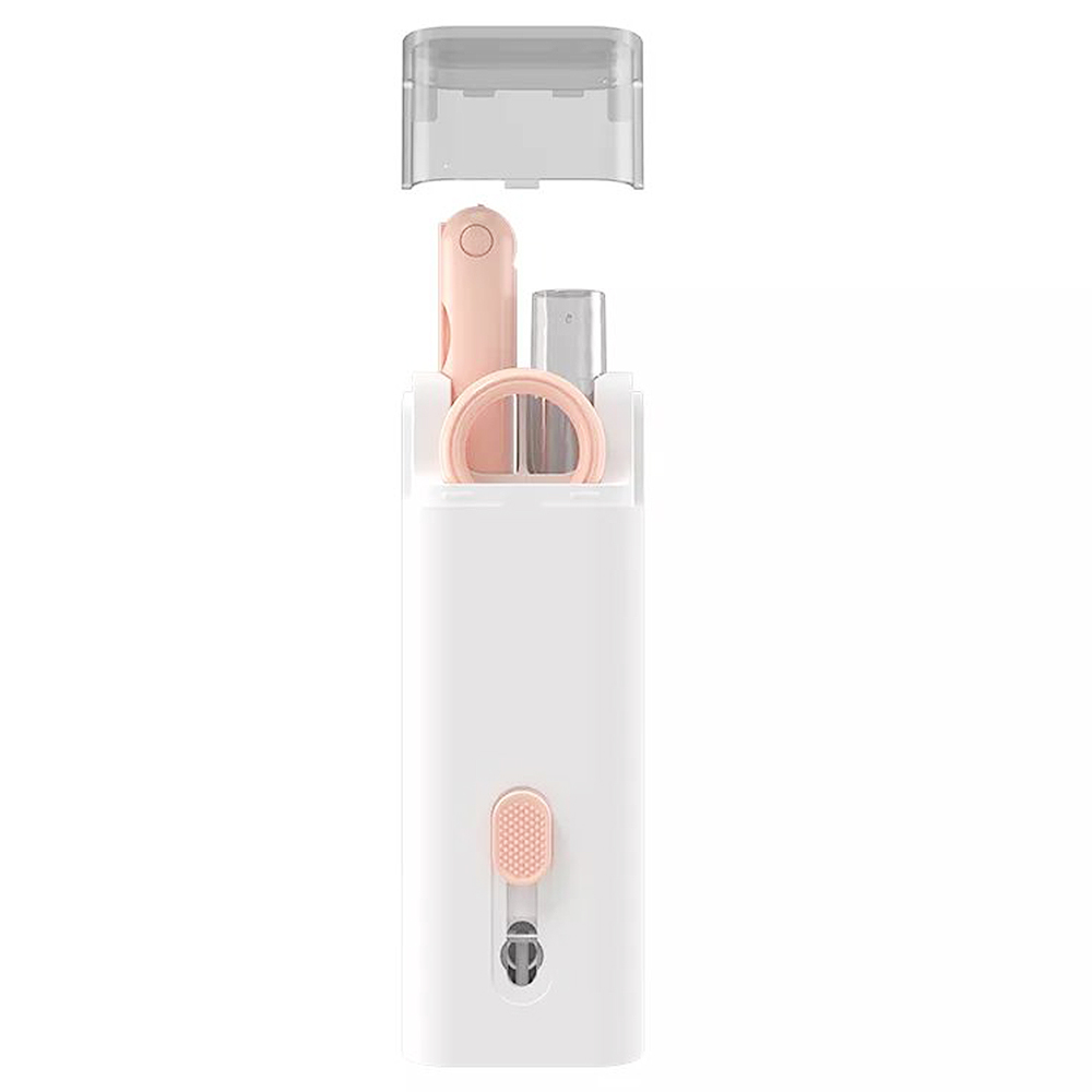 7 in 1 Computer Keyboard Cleaner Brush Kit, Earphone Cleaning Pen Keycap Puller Dust Remover Tool Kit - Pink 7 In 1 Computer Keyboard Cleaner Brush Kit, Earphone Cleaning Pen Keycap Puller Dust Remover Tool Kit - Pink -Room 7 in 1 Computer Keyboard Cleaner Brush Kit Pink 508967 0