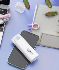 7 In 1 Computer Keyboard Cleaner Brush Kit, Earphone Cleaning Pen Keycap Puller Dust Remover Tool Kit - Pink 3 7 In 1 Computer Keyboard Cleaner Brush Kit, Earphone Cleaning Pen Keycap Puller Dust Remover Tool Kit - Pink -Room 7 in 1 Computer Keyboard Cleaner Brush Kit Pink 508967 1