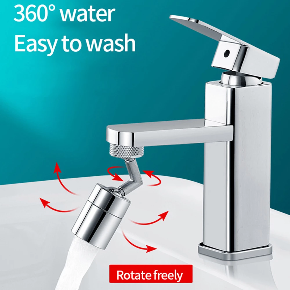 720 Degree Universal Rotating Faucet Extender, Anti-splash Filter Faucet Sprayer Head, Dual-Mode Water Outlet - Image 2