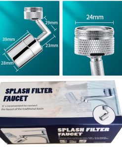 720 Degree Universal Rotating Faucet Extender, Anti-splash Filter Faucet Sprayer Head, Dual-Mode Water Outlet -Room 720 Degree Universal Rotating Faucet Sprayer Head 517914 4