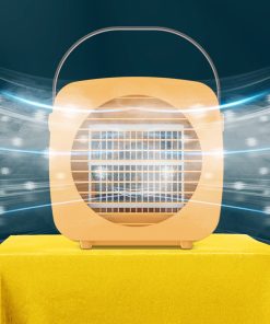 Air Cooler Small Air Conditioner Fan Spray Humidification Refrigeration Aromatherapy Cooling Fan - Orange -Room Air Cooler Small Air Conditioner Fan Orange 510144 3