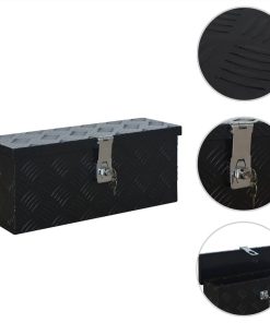 Aluminium Box 485x140x200 Mm Black