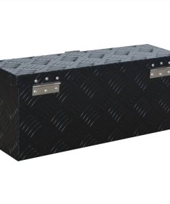 Aluminium Box 485x140x200 Mm Black -Room Aluminium Box 485x140x200 mm Black 454433 3