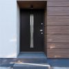 Aluminium Front Door Anthracite 110x207.5 Cm