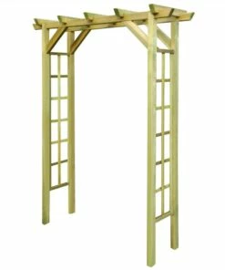 Arbour / Rose Arch 150x50x200 Cm Impregnated Wood