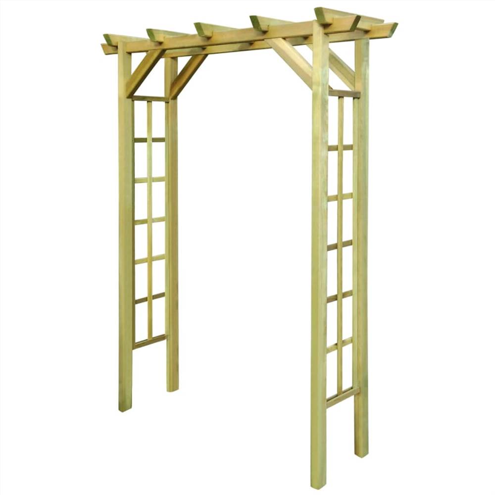 Arbour / Rose Arch 150x50x200 cm Impregnated Wood Arbour / Rose Arch 150x50x200 Cm Impregnated Wood -Room Arbour Rose Arch 150x50x200 cm Impregnated Wood 447301 0
