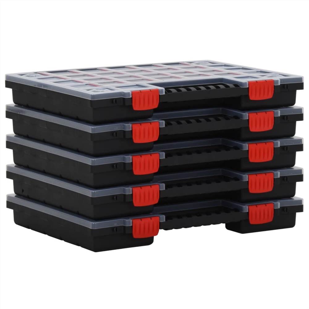 Assortment Boxes 10 pcs 40x30x5 cm Polypropylene Assortment Boxes 10 Pcs 40x30x5 Cm Polypropylene -Room Assortment Boxes 10 pcs 40x30x5 cm Polypropylene 513010 1