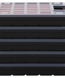 Assortment Boxes 5 Pcs 40x30x5 Cm Polypropylene -Room Assortment Boxes 5 pcs 40x30x5 cm Polypropylene 513270 2