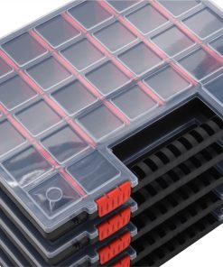 Assortment Boxes 5 Pcs 40x30x5 Cm Polypropylene -Room Assortment Boxes 5 pcs 40x30x5 cm Polypropylene 513270 4