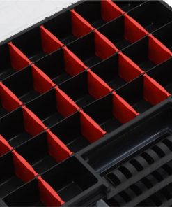 Assortment Boxes 5 Pcs 40x30x5 Cm Polypropylene -Room Assortment Boxes 5 pcs 40x30x5 cm Polypropylene 513270 5