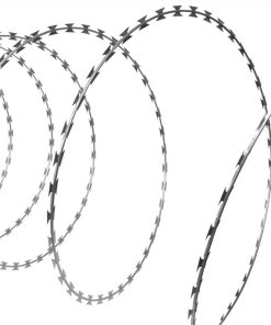 BTO-22 Concertina NATO Razor Wire Galvanised Steel 150 M