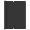 Balcony Screen Anthracite 120x500 Cm Oxford Fabric