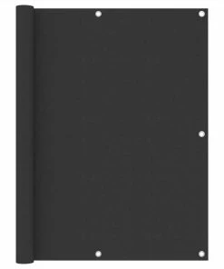 Balcony Screen Anthracite 120x500 Cm Oxford Fabric