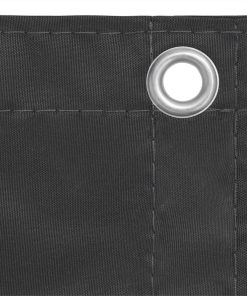 Balcony Screen Anthracite 120x500 Cm Oxford Fabric -Room Balcony Screen Anthracite 120x500 cm Oxford Fabric 468147 2