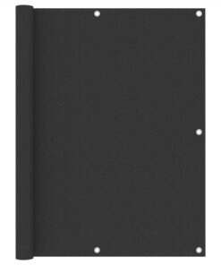 Balcony Screen Anthracite 120x600 Cm Oxford Fabric