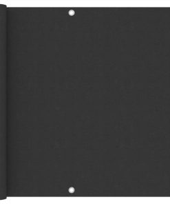 Balcony Screen Anthracite 90x500 Cm Oxford Fabric