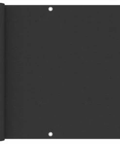 Balcony Screen Anthracite 90x500 Cm Oxford Fabric