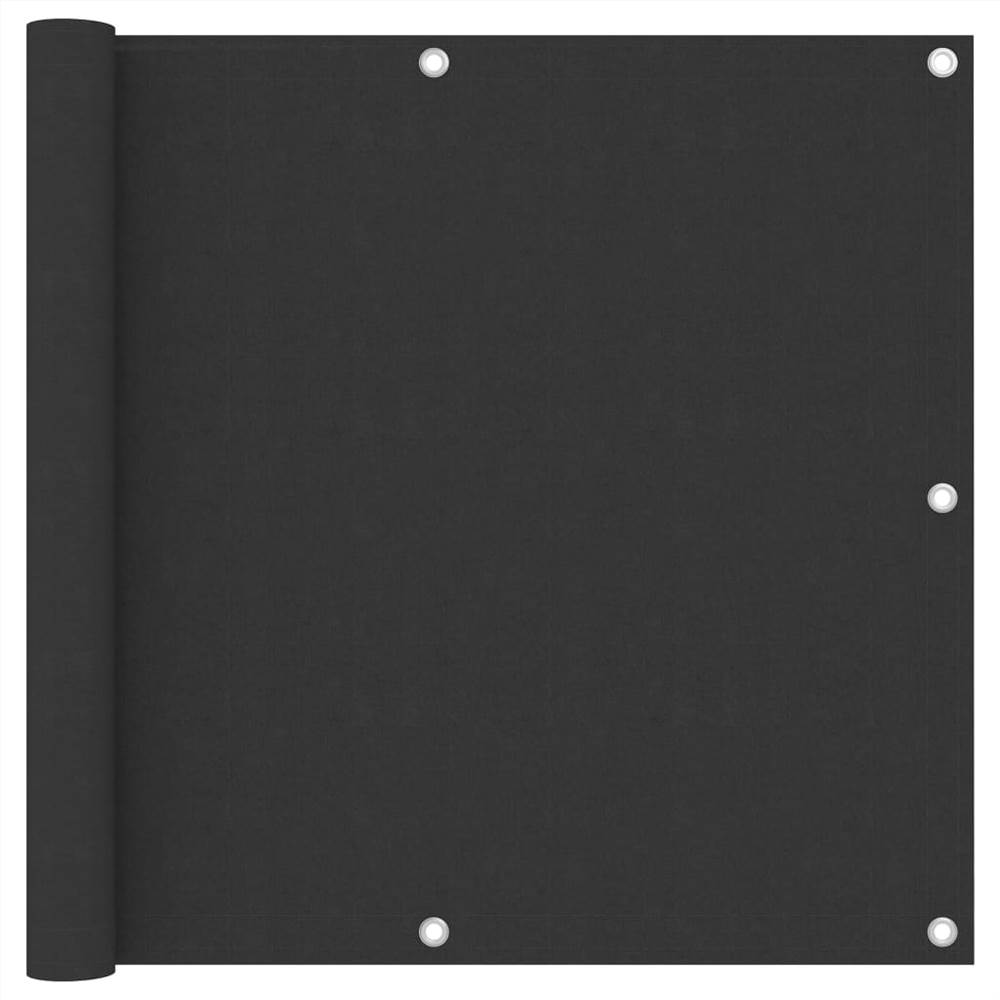 Balcony Screen Anthracite 90x500 cm Oxford Fabric Balcony Screen Anthracite 90x500 Cm Oxford Fabric -Room Balcony Screen Anthracite 90x500 cm Oxford Fabric 457000 0