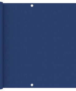 Balcony Screen Blue 90x300 Cm Oxford Fabric