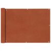 Balcony Screen Oxford Fabric 75x400 Cm Terracotta -Room Balcony Screen Oxford Fabric 75x400 cm Terracotta 447952 0