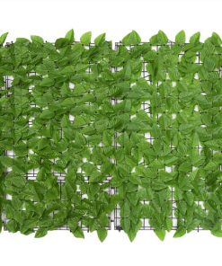 Balcony Screen With Green Leaves 600x100 Cm 4 Balcony Screen With Green Leaves 600x100 Cm -Room Balcony Screen with Green Leaves 600x100 cm 460619 2